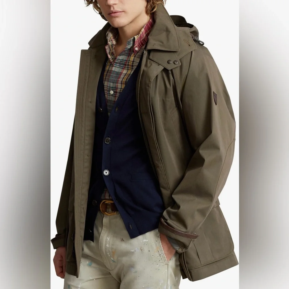 Polo Ralph Lauren Men's hooded car coat